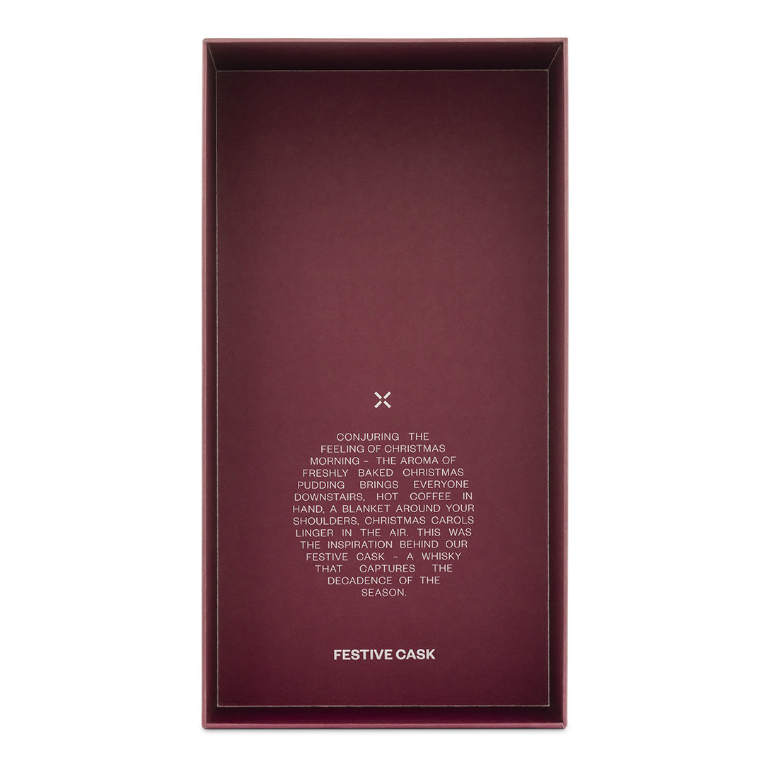 Festive Cask Single Malt Whisky + Christmas Pudding