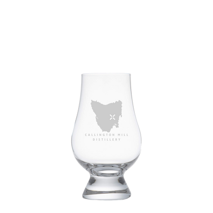 Tasmanian Map Glencairn Whisky Glass