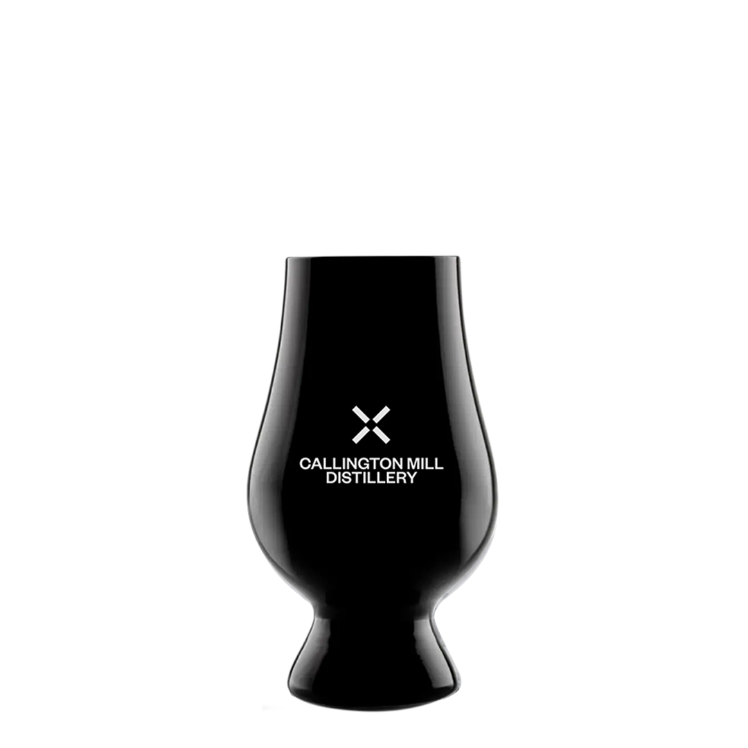 Logo Glencairn Whisky Glass - Black