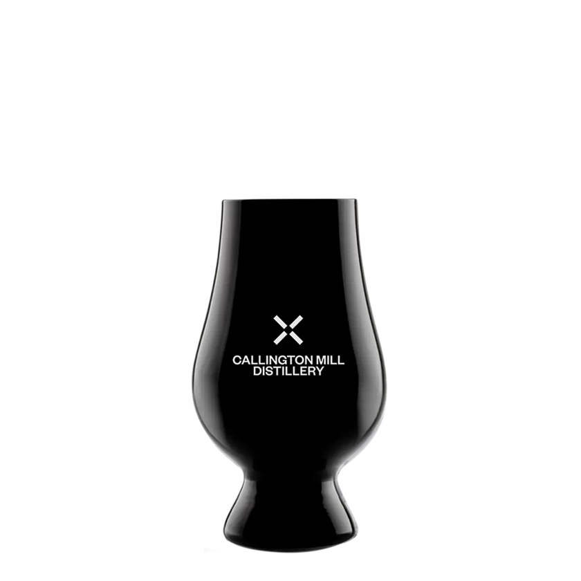 Logo Glencairn Whisky Glass - Black