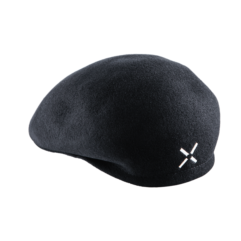 Black Wool CMD Beret