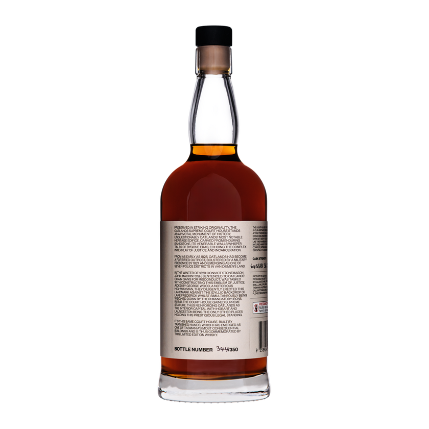 Supreme Courthouse Tasmanian Single Malt Whisky (Peated)