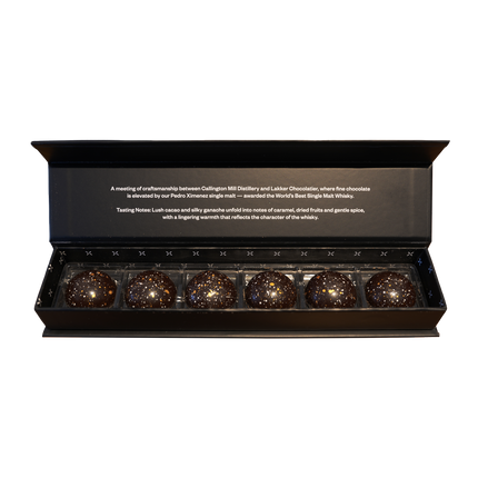 Callington Mill & Lakker Chocolatiers | Pedro Ximénez Whisky Chocolates