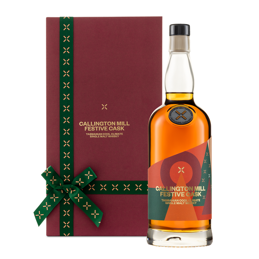 Festive Cask Single Malt Whisky + Christmas Pudding