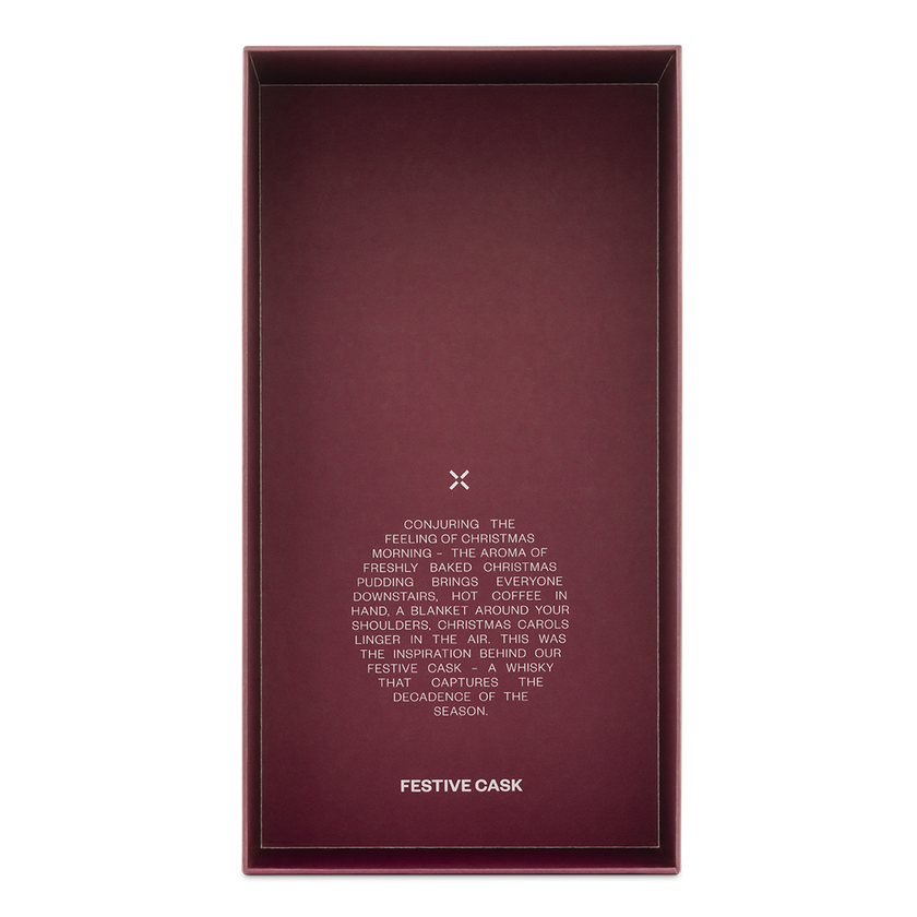 Festive Cask Single Malt Whisky + Christmas Pudding