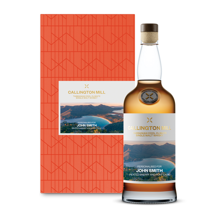 Personalised Peated Sherry & Port Tasmanian Single Malt Whisky