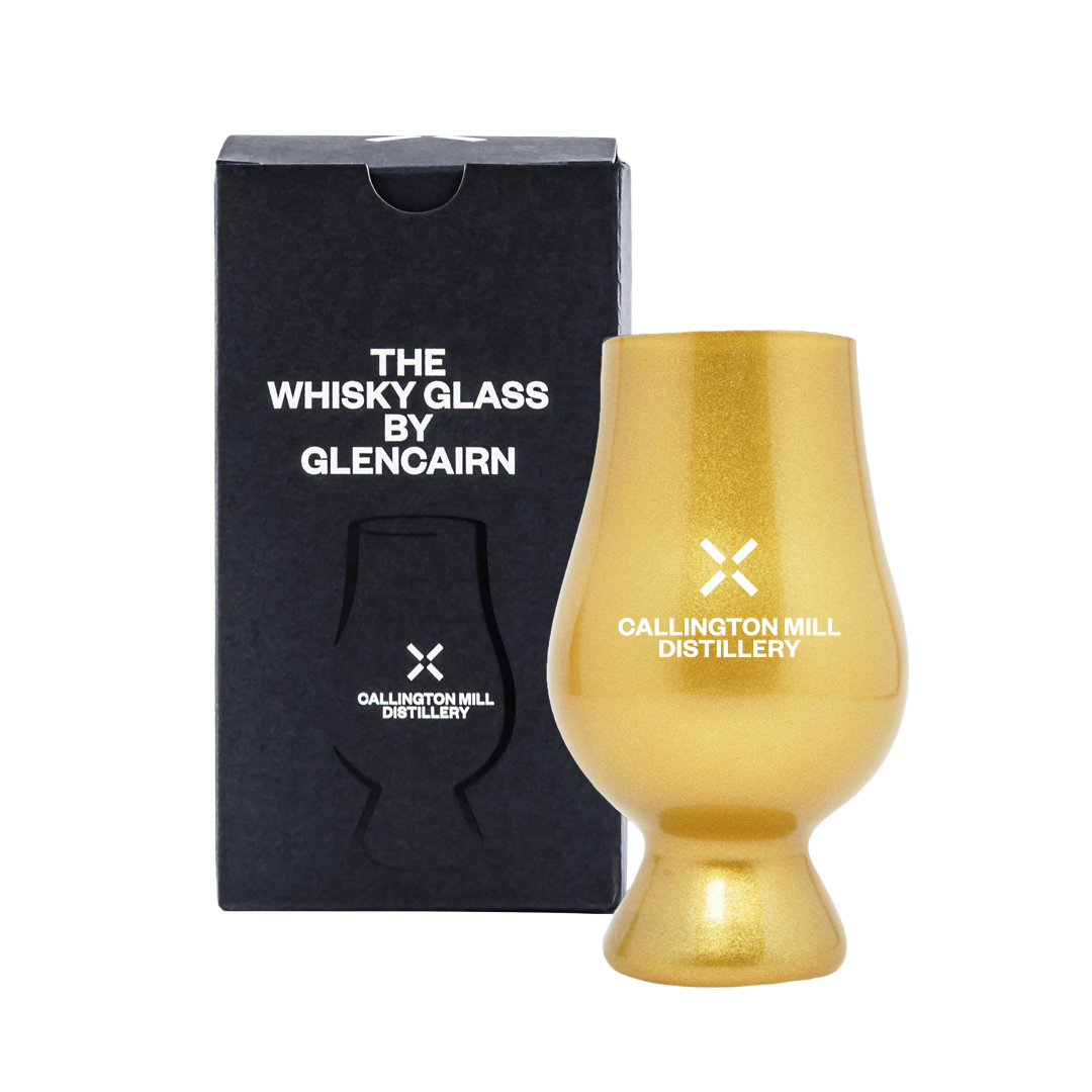 Logo Glencairn Whisky Glass - Gold