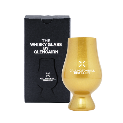 Logo Glencairn Whisky Glass - Gold