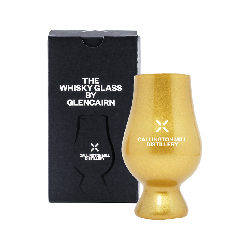 Logo Glencairn Whisky Glass - Gold