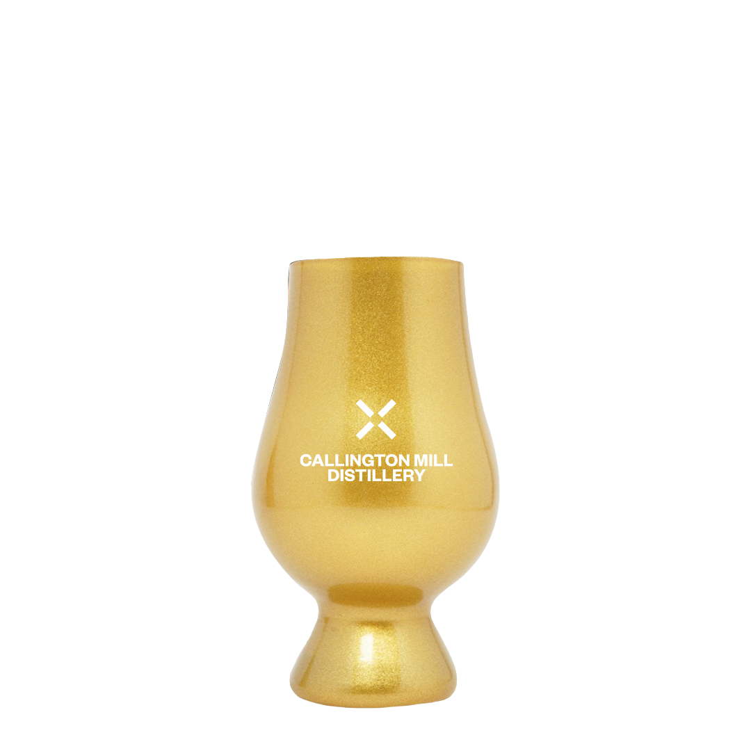 Logo Glencairn Whisky Glass - Gold