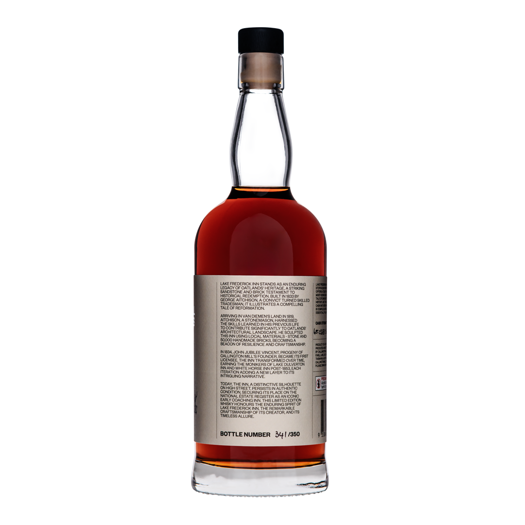 The Lake Frederick Inn Tasmanian Single Malt Whisky