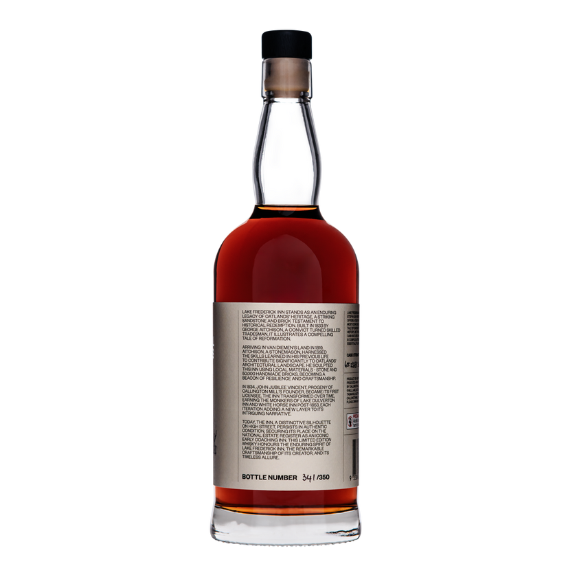 The Lake Frederick Inn Tasmanian Single Malt Whisky