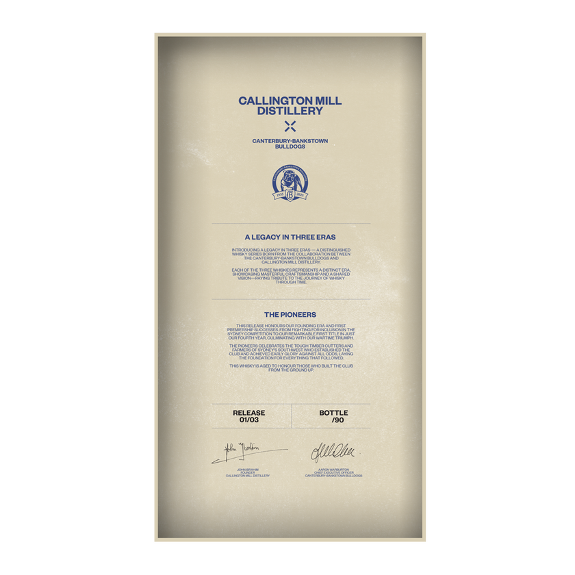 Bulldogs - The Pioneers Single Malt Whisky