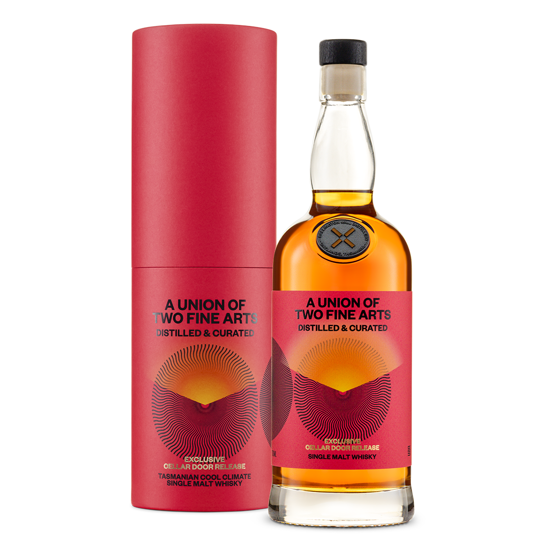 A Union of Two Fine Arts Tasmanian Single Malt Whisky